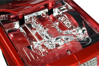 BoxDamaged 1986 CHEVROLET MONTE CARLO SS CANDY RED 1/24 DIECAST BY MAISTO 32530 5
