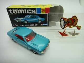 Tomica Black Box 26 Toyota Celica 1600gt 1/60