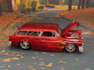 1955 55 Chevrolet Nomad V - 8 Street Rod 1/64 Scale Limited Edition F