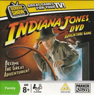 Indiana Jones Dvd Adventure Game By Hasbro
