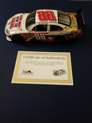 Dale Earnhardt Jr 2009 Impala Ss Gold Plated 1:24 Scale 92 Made