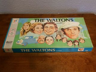 Vintage The Waltons Board Game 1974 Milton Bradley Tv Show Complete 4407