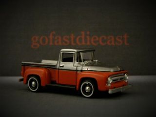 1956 56 Ford F - 100 Pickup Truck 1/64 Limited Collectible Diecast Diorama Model