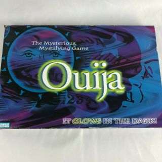 Vintage Glow In The Dark Ouija Board Game Parker Bros Complete