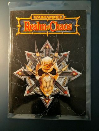 Warhammer Realm Of Chaos Book Games Workshop