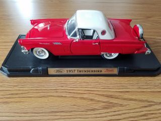 Yat Ming 1:18 Scale 1957 Ford Thunderbird Red
