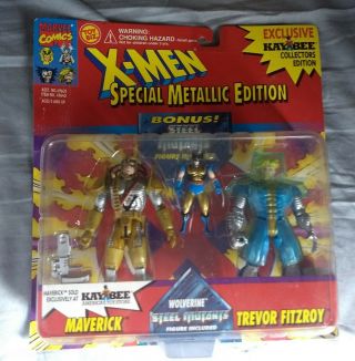 X - Men Special Metallic Edition - Maverick Trevor Fitzroy Bonus Steel Wolverine