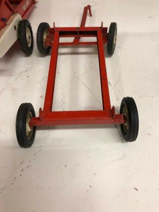 Tru Scale Spreader Wagon Gear And 2 Wheel Trailer Vintage Toys 5