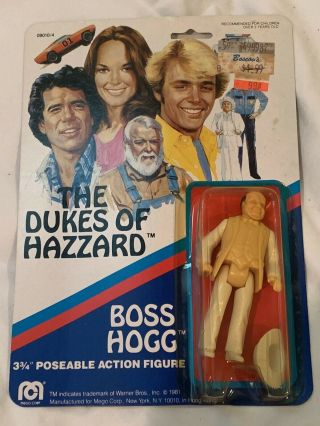 The Dukes Of Hazzard Boss Hogg 3 3/4 " Action Figure