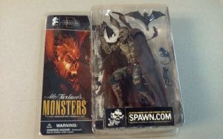E - 54 Dracula Mcfarlane Monsters Spawn.  Com Figure In The Package