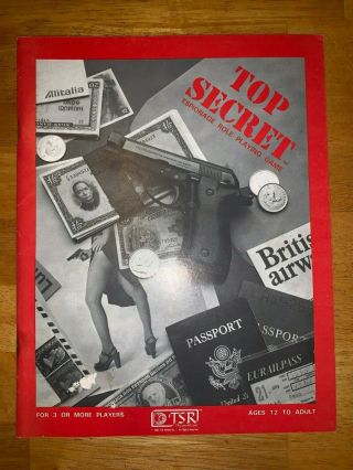 Tsr Top Secret - An Espionage Role Playing Game