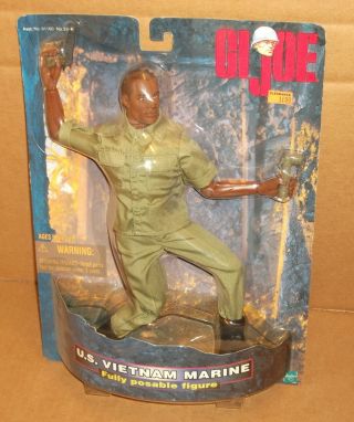 1998 Gi Joe 12 " U.  S.  Vietnam Marine Action Figure Moc Gijoe