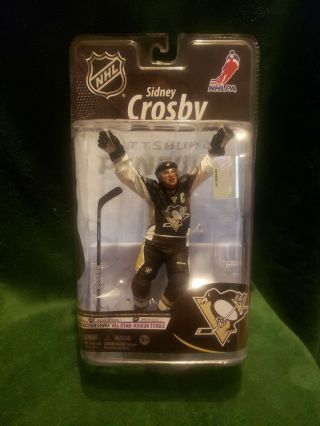 Penguins - Sidney Crosby Mcfarlane Nhl Hockey Series 25 Black Uniform