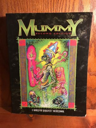 Mummy Second Edition 2nd Ed White Wolf Rpg Book World Of Darkness Ww2224
