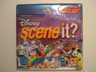 Disney Scene It? Deluxe Edition Disney Family 2 Dvd Game Collectble Tin Edition