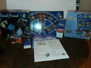 Disney Trivial Pursuit Animated Picture Edition 2002 100 Complete 40890