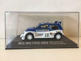 Ixo / Deagostini - Mg Metro 6r4 Rally Car.  1/43.  Diecast Model " Issue 5.