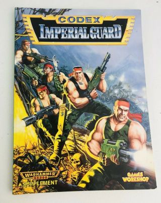 Warhammer 40k Codex Army Book - Astra Militarum Imperial Guard (2nd Ed)