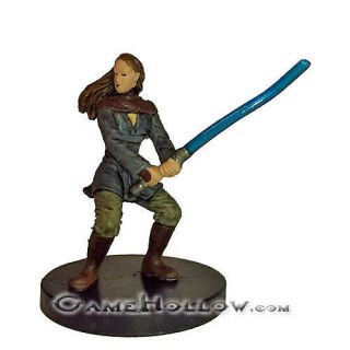 Star Wars Miniatures Champions Of The Force Jaina Solo 54 Jedi Master