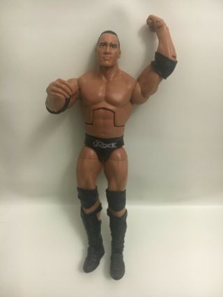 Wwe The Rock Wrestling Action Figure Mattel Basic 2011 Wwf Rocky
