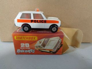 Matchbox Rolamatics Police Patrol 20 (1)