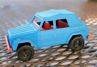 Rare Vintage Toy Plastic Car 5 7/8 " Strombecker 1960 