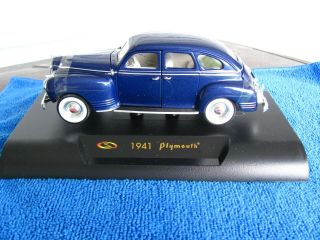 1941 Plymouth By Signature Models Die Cast