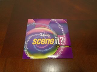 Disney Scene It? 1st Edition DVD Game Replacement DVD Disc Game Part 2004 2