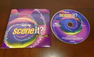 Disney Scene It? 1st Edition DVD Game Replacement DVD Disc Game Part 2004 3