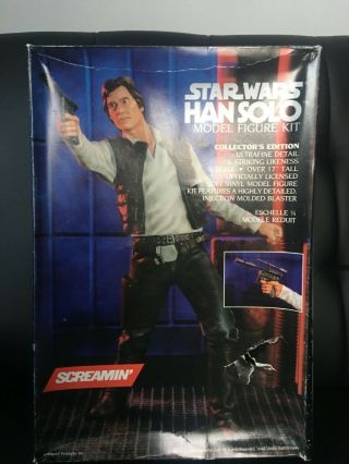 Star Wars Screamin Han Solo Collector 