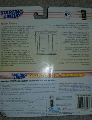 Starting Lineup Mark Grace Chicago Cubs Figure 1998 2