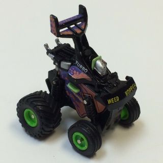 Rare‼ Htf‼ Vintage‼ Micro Machines Monster Truck By Galoob " Weed Hopper " • Vguc‼