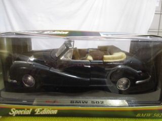 1/18 SCALE MAISTO BLACK 1955 BMW 502 2
