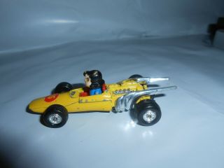 VTG 1970 ' s AVIVA PEANUTS LUCY RACE CAR UNITED FEATURE SYNDICATE HONG KONG 2