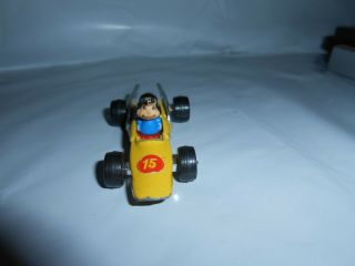 VTG 1970 ' s AVIVA PEANUTS LUCY RACE CAR UNITED FEATURE SYNDICATE HONG KONG 3