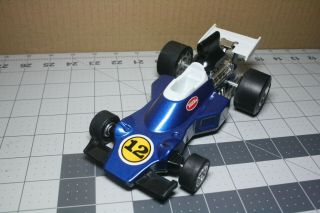 Vintage Tonka Blue 12 Formula One Race Car - Made In Japan,  Pressed Steel