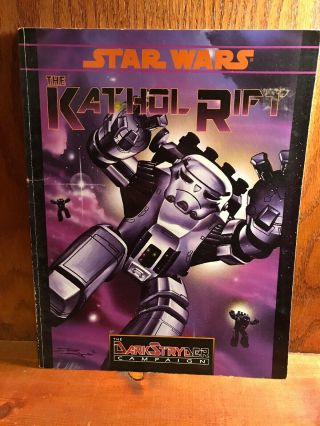 Star Wars The Kathol Rift The Dark Stryder Campaign Weg D6 1996 Rpg Book 40121
