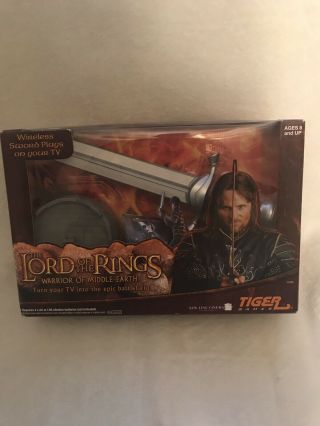 Lord Of The Rings Warrior Of Middle - Earth Video Wireless Game Tiger Games