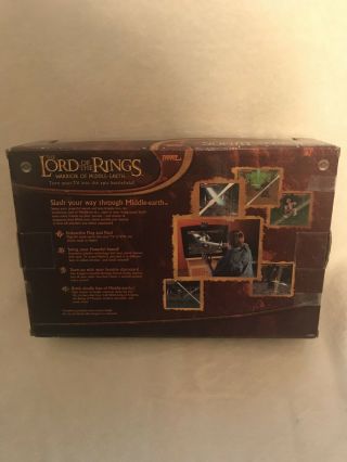 LORD OF THE RINGS WARRIOR OF MIDDLE - EARTH Video Wireless Game Tiger Games 2