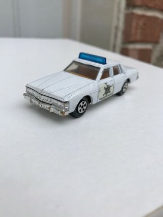 Vintage Ertl 1980 Pontiac Bonneville Dukes of Hazzard police car diecast toy cop 3