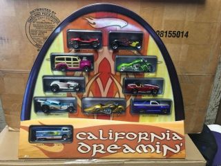 Hot Wheels California Dreamin’ Car Set - 2005 L@@k