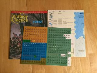 Decision ' s Strategy & Tactics 223 with 1918 UNPUNCHED 3