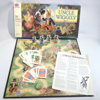Milton Bradley The Uncle Wiggily Game Ages 4 To 7 Board Game 2 To 4 Players Euc