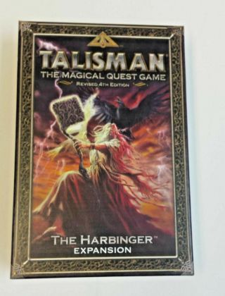 Talisman The Harbinger Expansion Revised 4th Edition By Games Workshop
