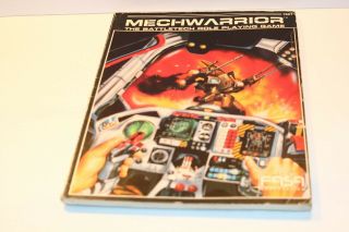 Mechwarrior The Battletech Role Playing Game 1607 Fasa Corporation 144 Pages