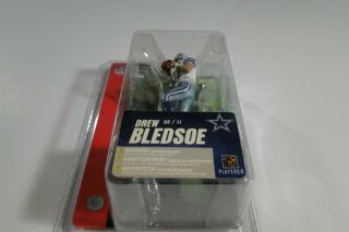 McFarlane NFL 3 Inch Mini Drew Bledsoe Dallas Cowboys 11 Series 4 (2006) 5