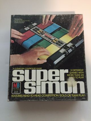Milton Bradley Simon 1979 Electronic Game