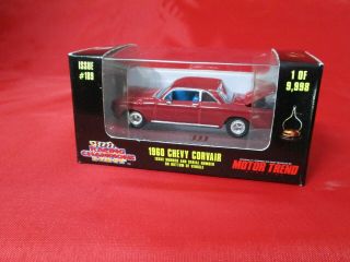 1960 Chevrolet Corvair Coupe - Motor Trend - Red 60 Chevy Hard Top 1/56 Scale