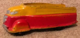 Vintage Sun Rubber Co.  Hard Rubber Toy Truck 45 - Made In Usa
