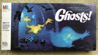 Vintage 1985 Milton Bradley Ghosts Board Game